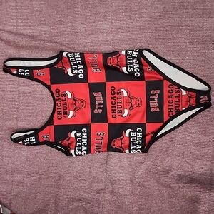 NBA Chicago Bulls One Piece Bathing Suit Women's Size Small